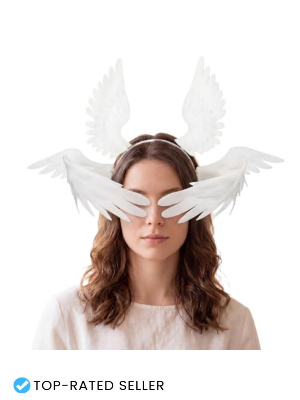 Angel Wings Headband Foam Feather Hair Accessory Cosplay